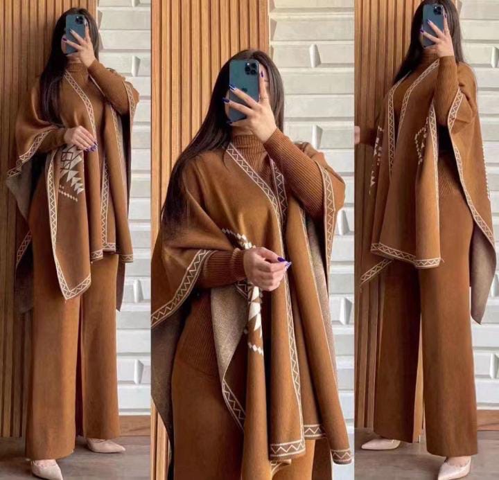 Pankh Alx Three Piece Luxury Coord Set