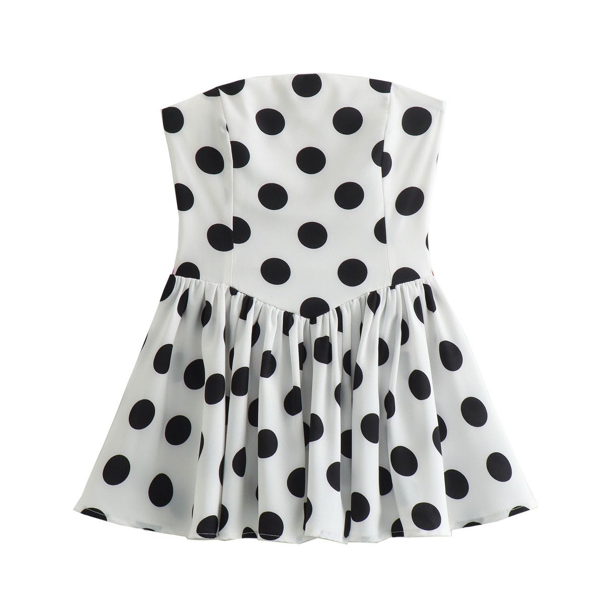 Pankh Feray Polka Dot Bubble Balloon Hem Coord Set