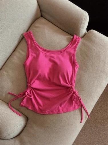 Pankh Palmira In Built Bra Padded Tank Top
