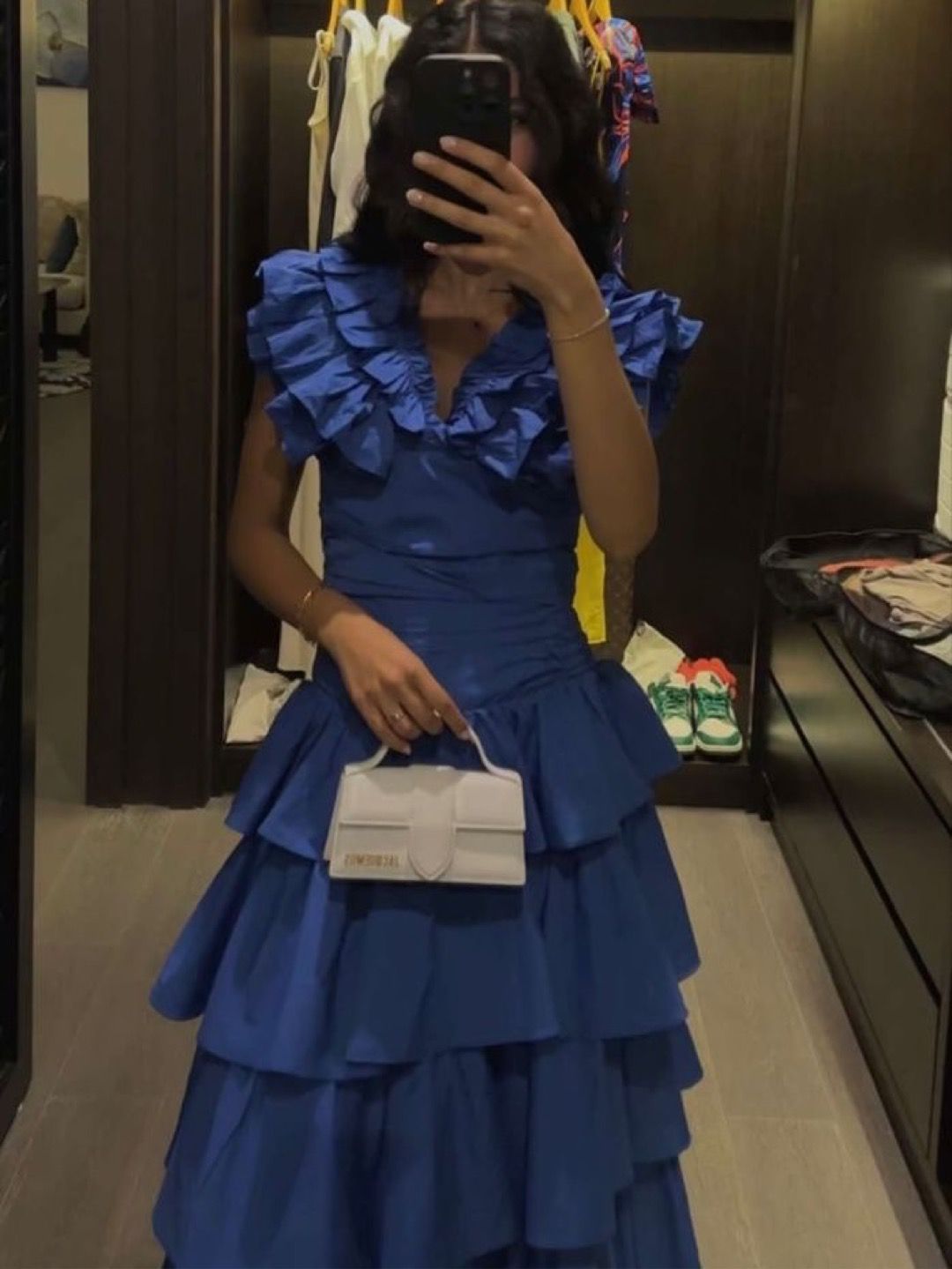 Pankh Prolly Ruffle Cropped Top And Ruffled Skirt