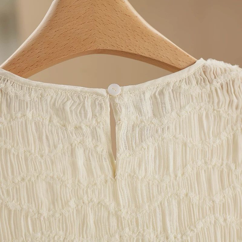 Pankh Lily Summer Linen Silk Top