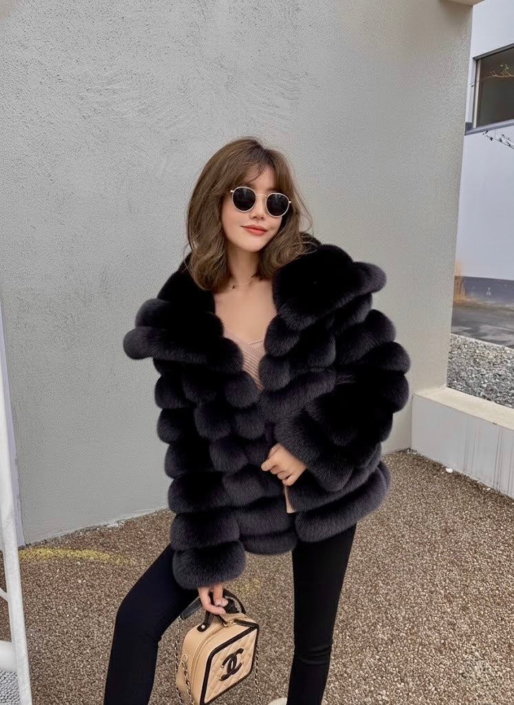 Pankh Zigly Cozy High Quality Soft and Warm Fur Coat