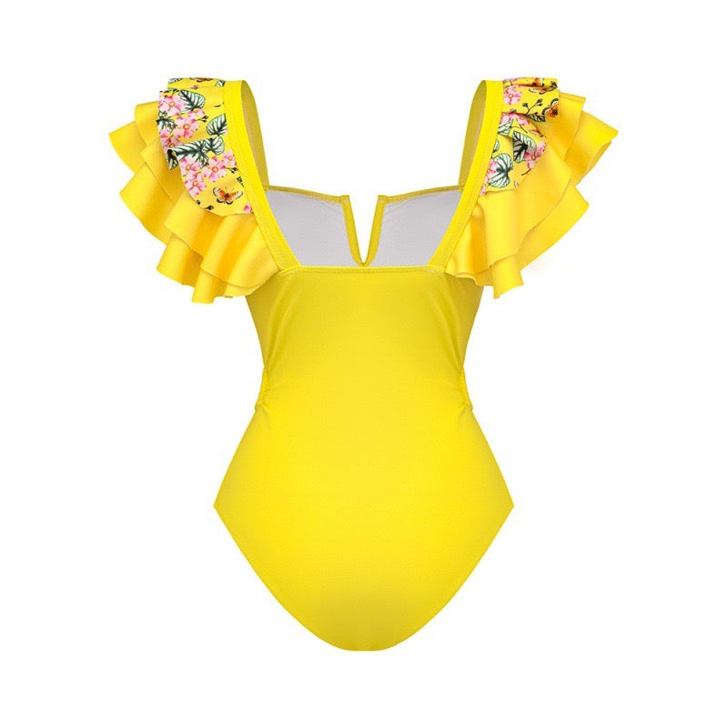 Pankh Sicily Padded Monokini and Skirt Set