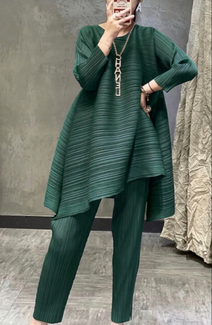 Ramona Pleated Coord Set