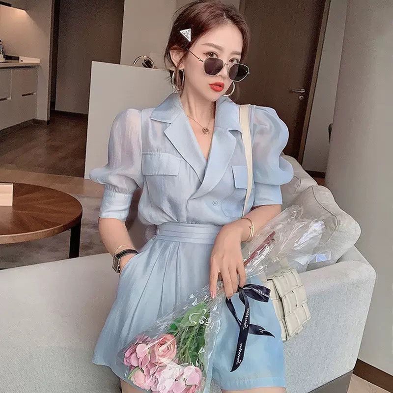 Pankh Neil Korean Style Pure Cotton Formal Coord