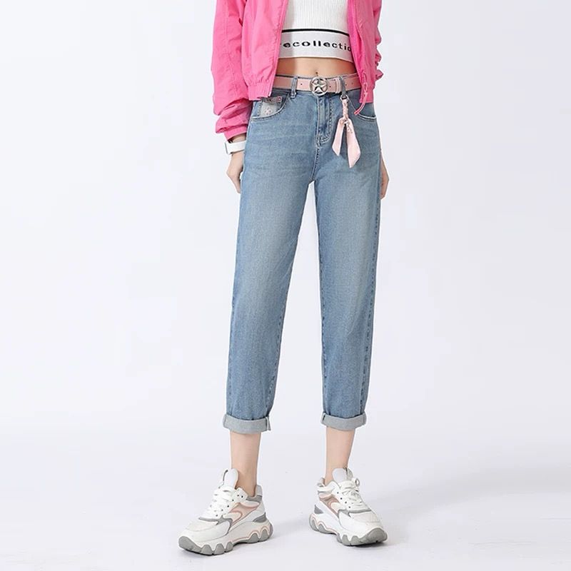 Pankh Asher High Waist Denim Pant