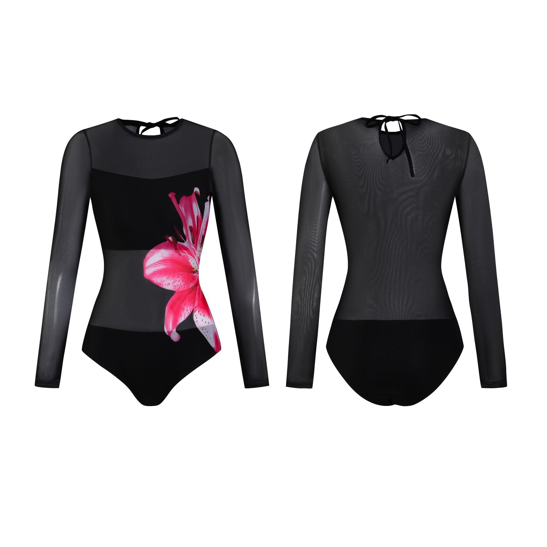 Pankh Elite Full Sleeve Monokini With Sarong Coverup