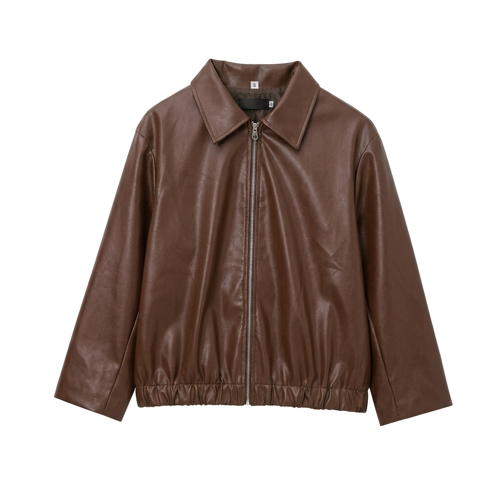 Desdo Pu Leather Jacket