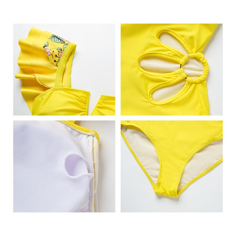 Pankh Sicily Padded Monokini and Skirt Set