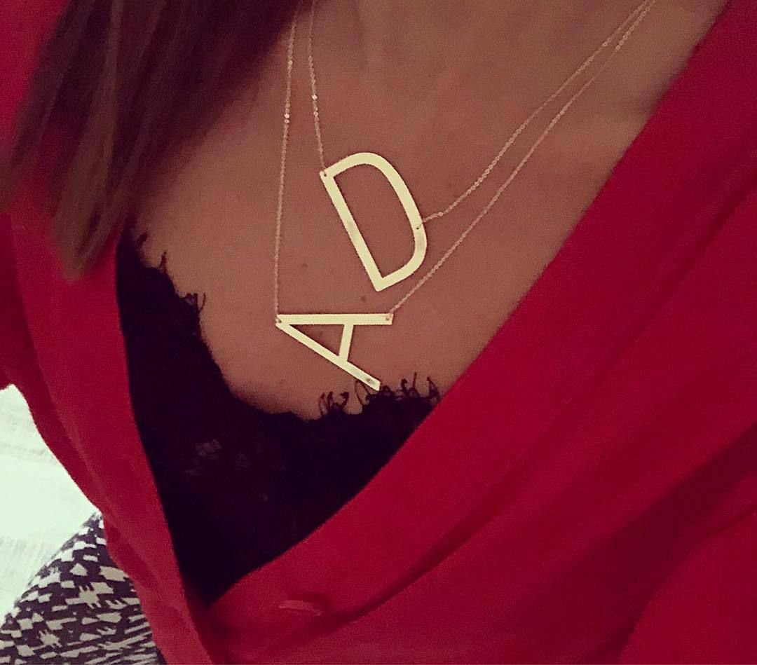 Pankh Initial Name Letter Chain