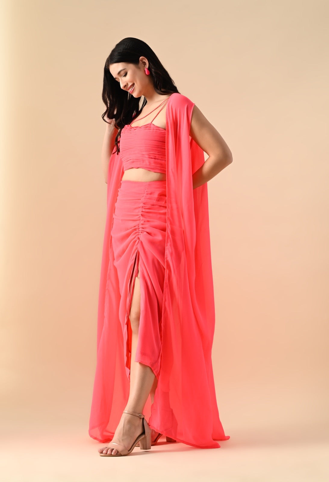 Pankh Zoya High Fashion Resort Wear 3 Piece Coord Set