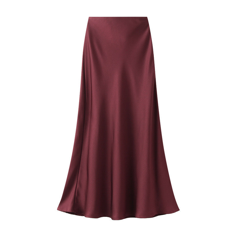 Pankh Sakura Satin Skirt