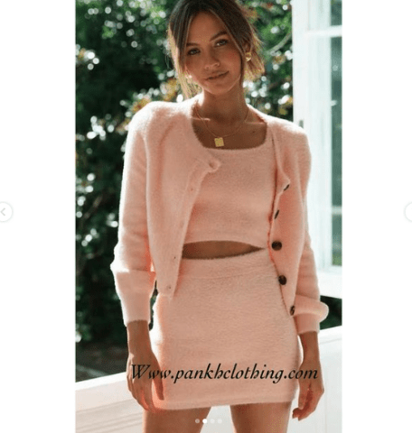 Pankh Onex fleece Wool 3 Piece Winter Wear Set