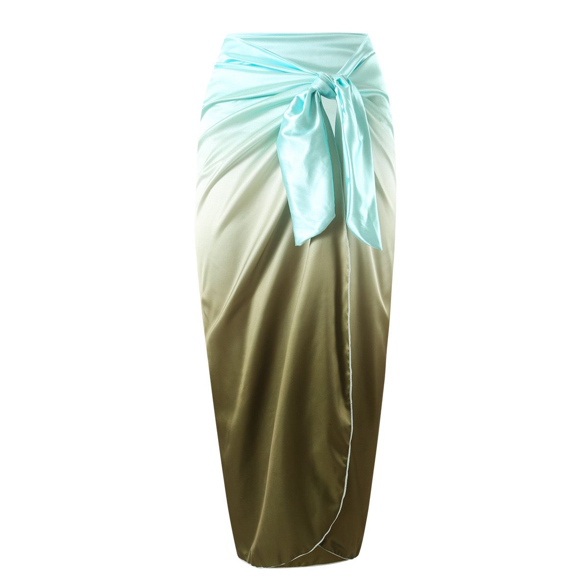 Pankh Finley Metal Buckle Padded Swimsuit With Dual Shade Cover-Up