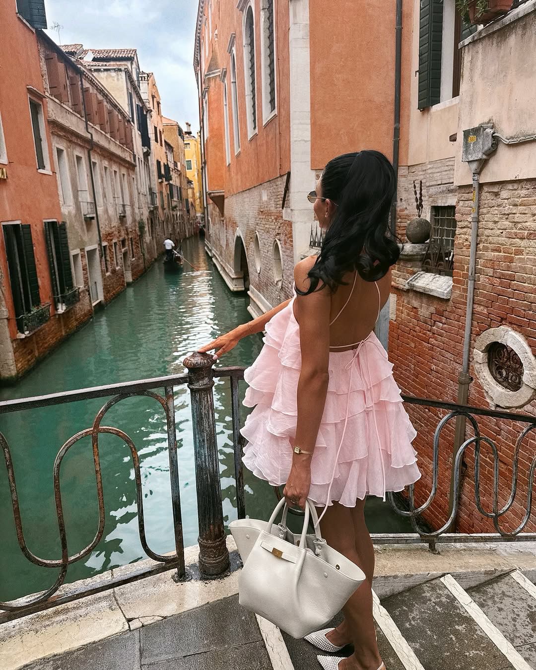 Pankh Sasha Sleeveless Ruffle Midi Dress