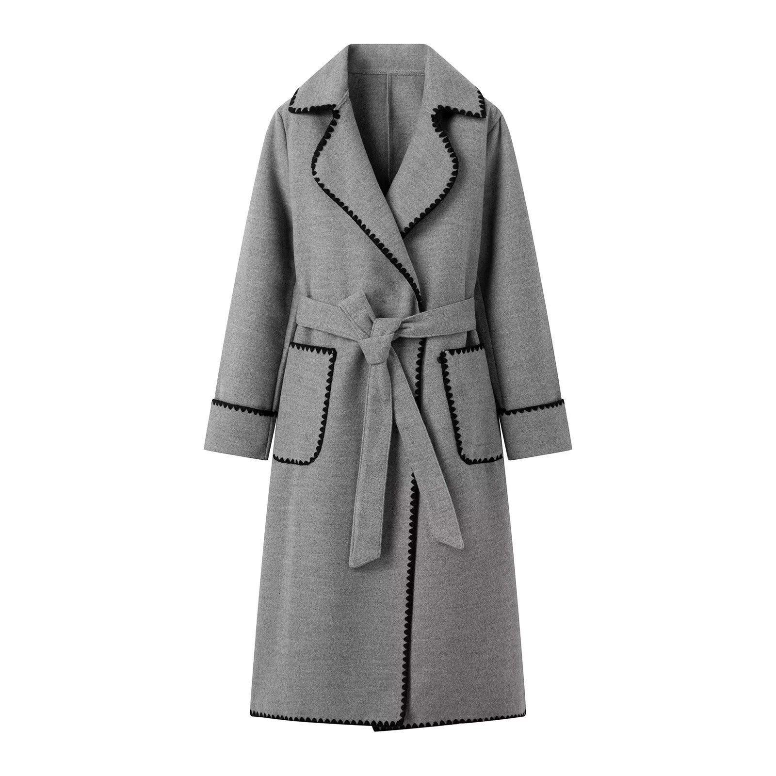 Pankh Kimshi Luxury Soft Wool Winter Overcoat