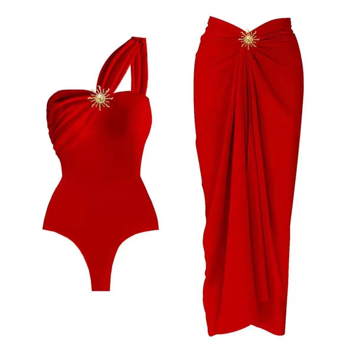 Pankh Montessori Monokini and Net Drape Skirt