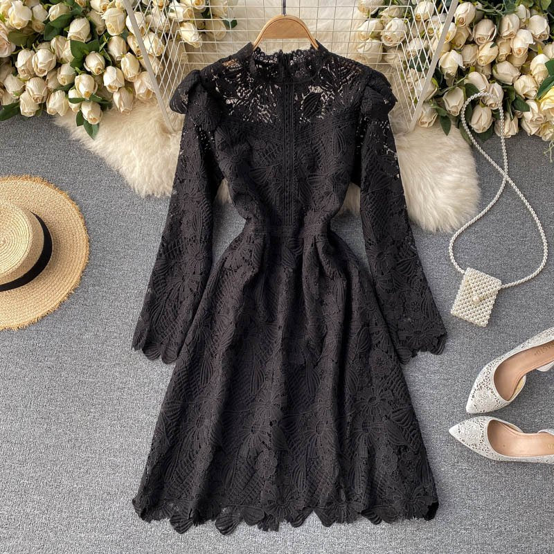 Pankh Treya Crocia Crochet Formal Dress