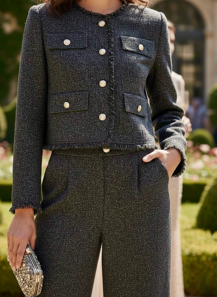 Pankh Dekie Glam Formal Blazer And Pant Set