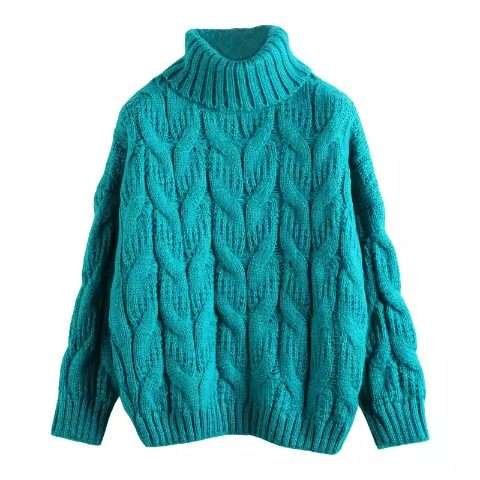 Pankh Marwin Cable Knit woolen sweater