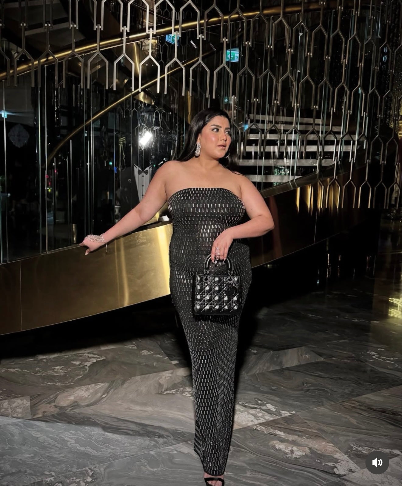 Pankh Elza Stone Work Bodycon Party Wear Dress