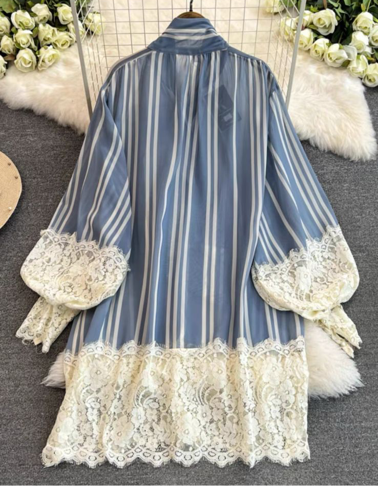 Pankh French Heavy Lace Dress
