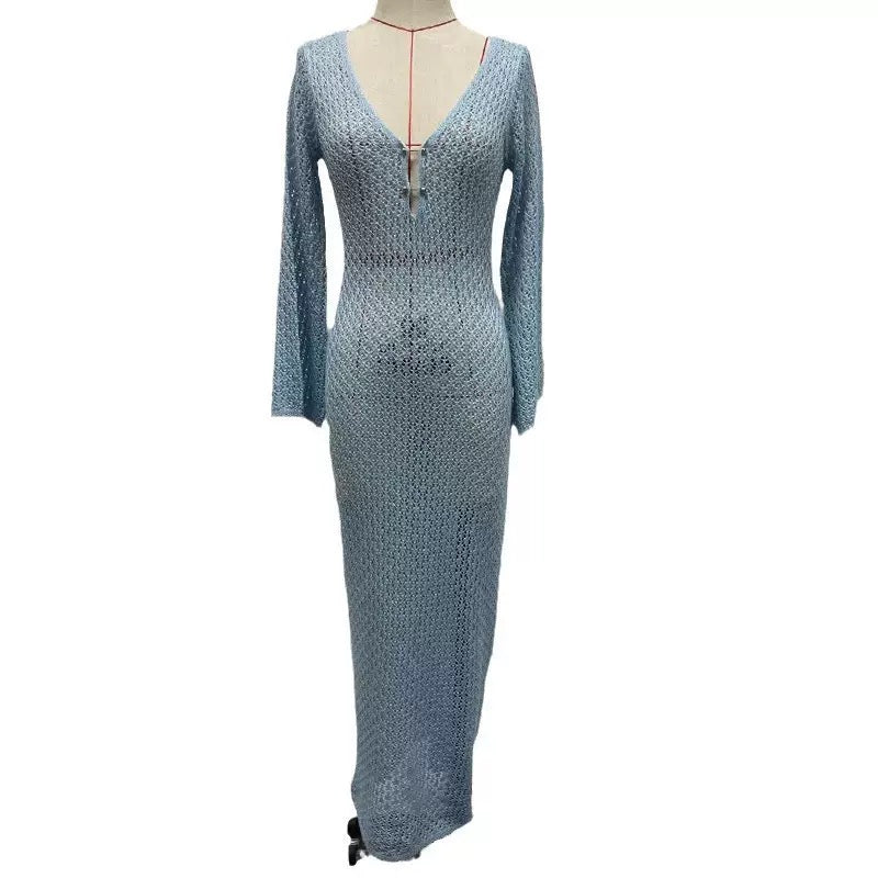 Pankh Odane Crochet Holiday Maxi Dress