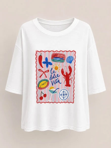 La Dolce Overiszed Tee