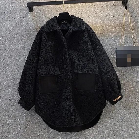 Pankh Yssup Women's Autumn And Winter Woolen Teddy Jacket