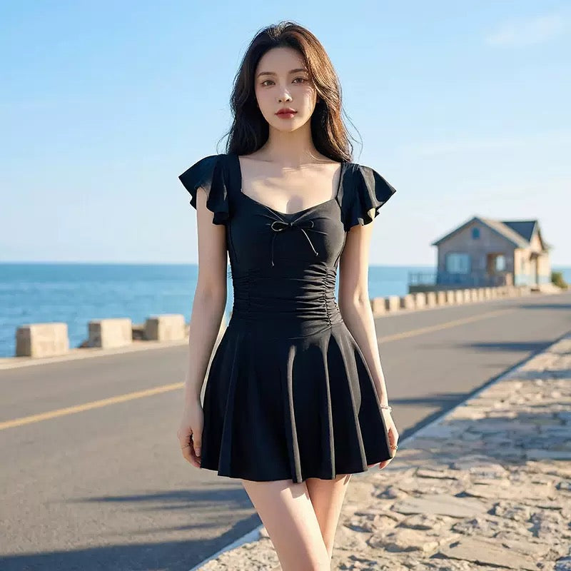 Pankh Sonk Modest Dress Style Padded Swimsuit