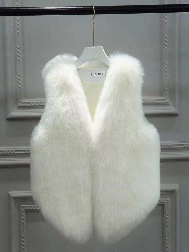 Pankh Short Flurry Fur Coat