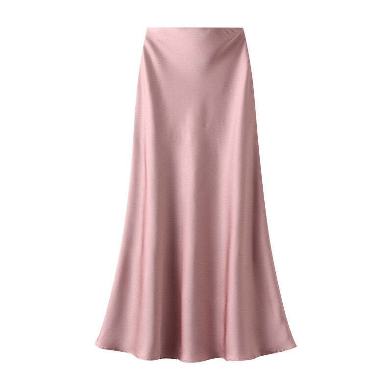 Pankh Sakura Satin Skirt