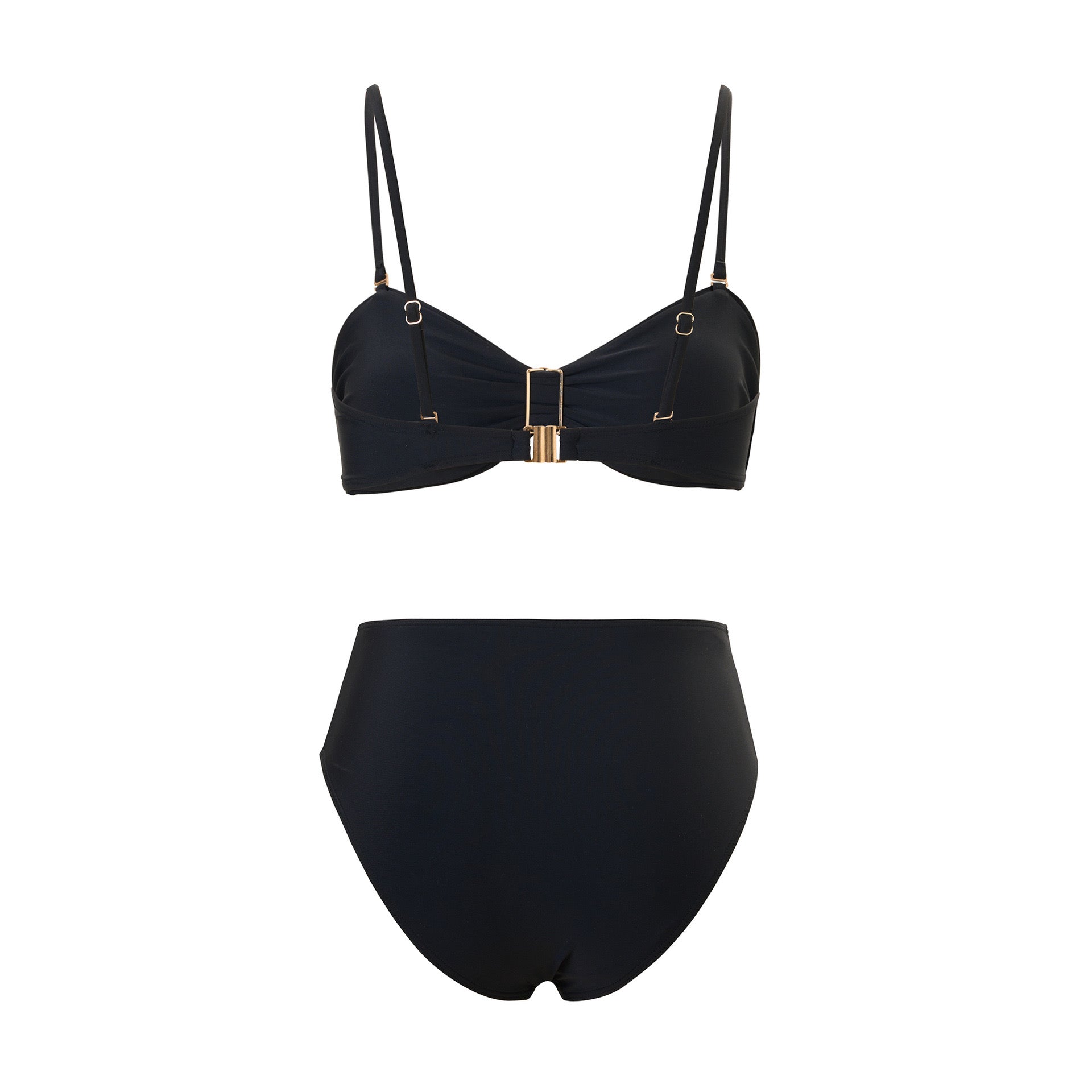 Pankh Kitsu High Waist Bikini and Coverup Skirt Set