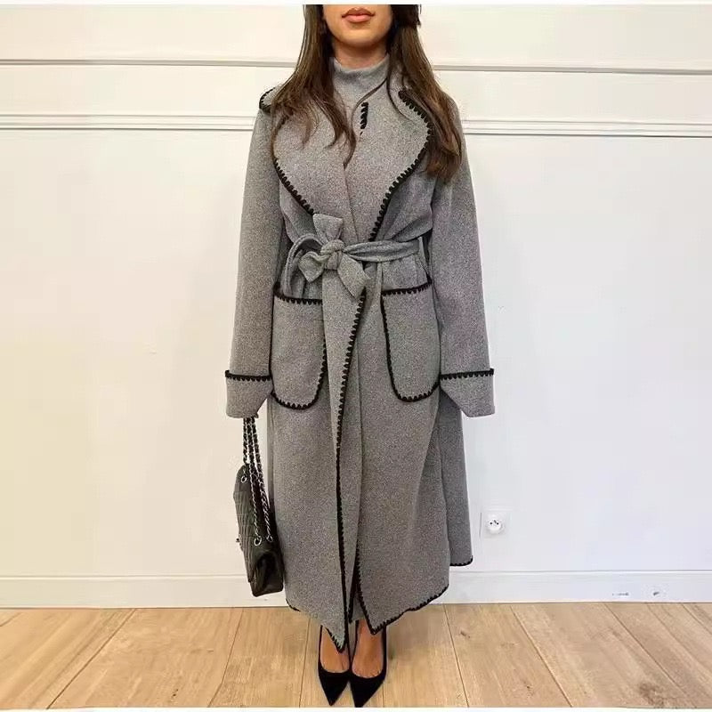 Pankh Kimshi Luxury Soft Wool Winter Overcoat