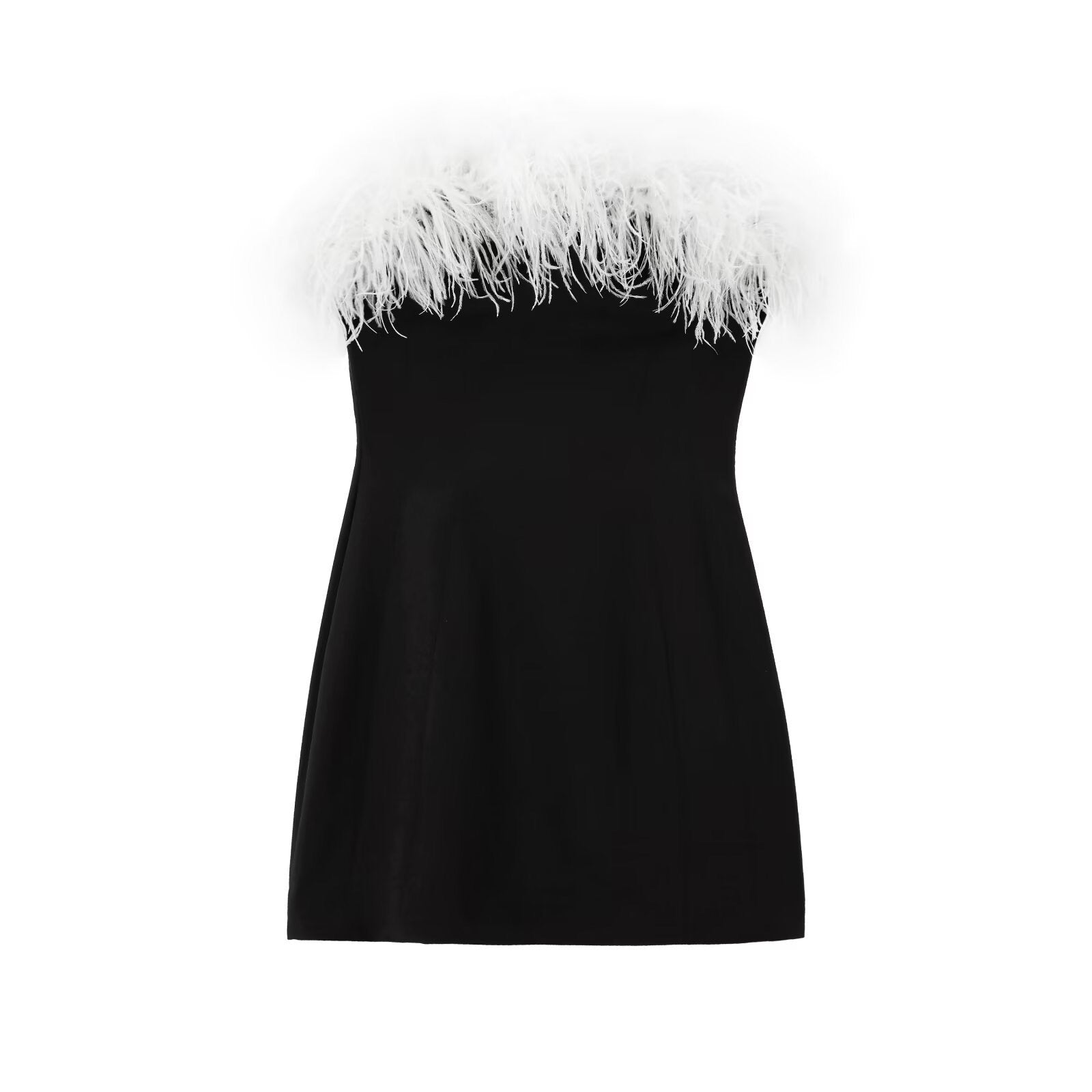 Pankh Elina Formal Party Fur Dress