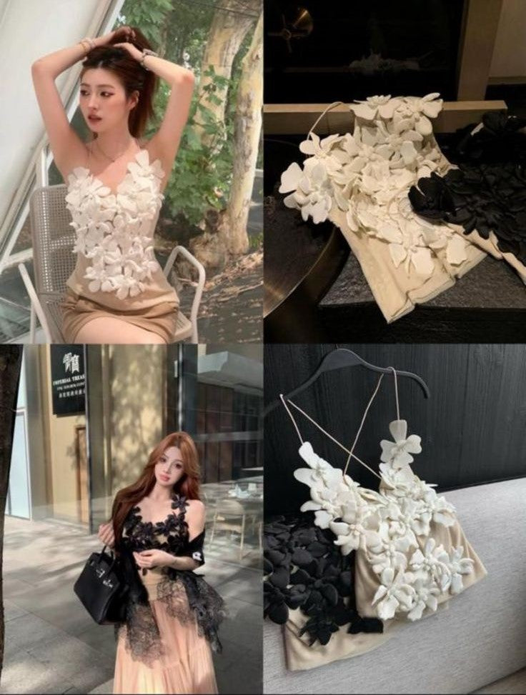 Pankh Amira Classy Party Wear 3D Flower Top