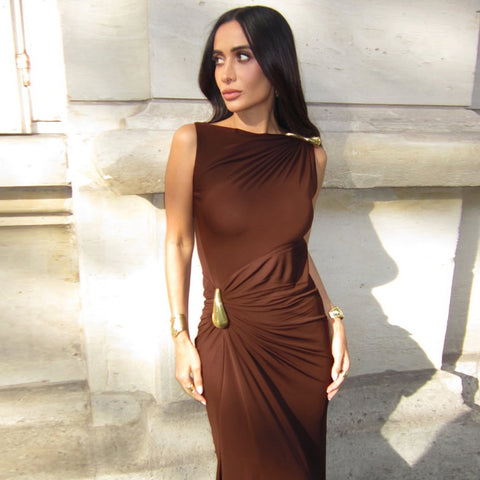 Pankh Bottega Bodycon Maxi Dress