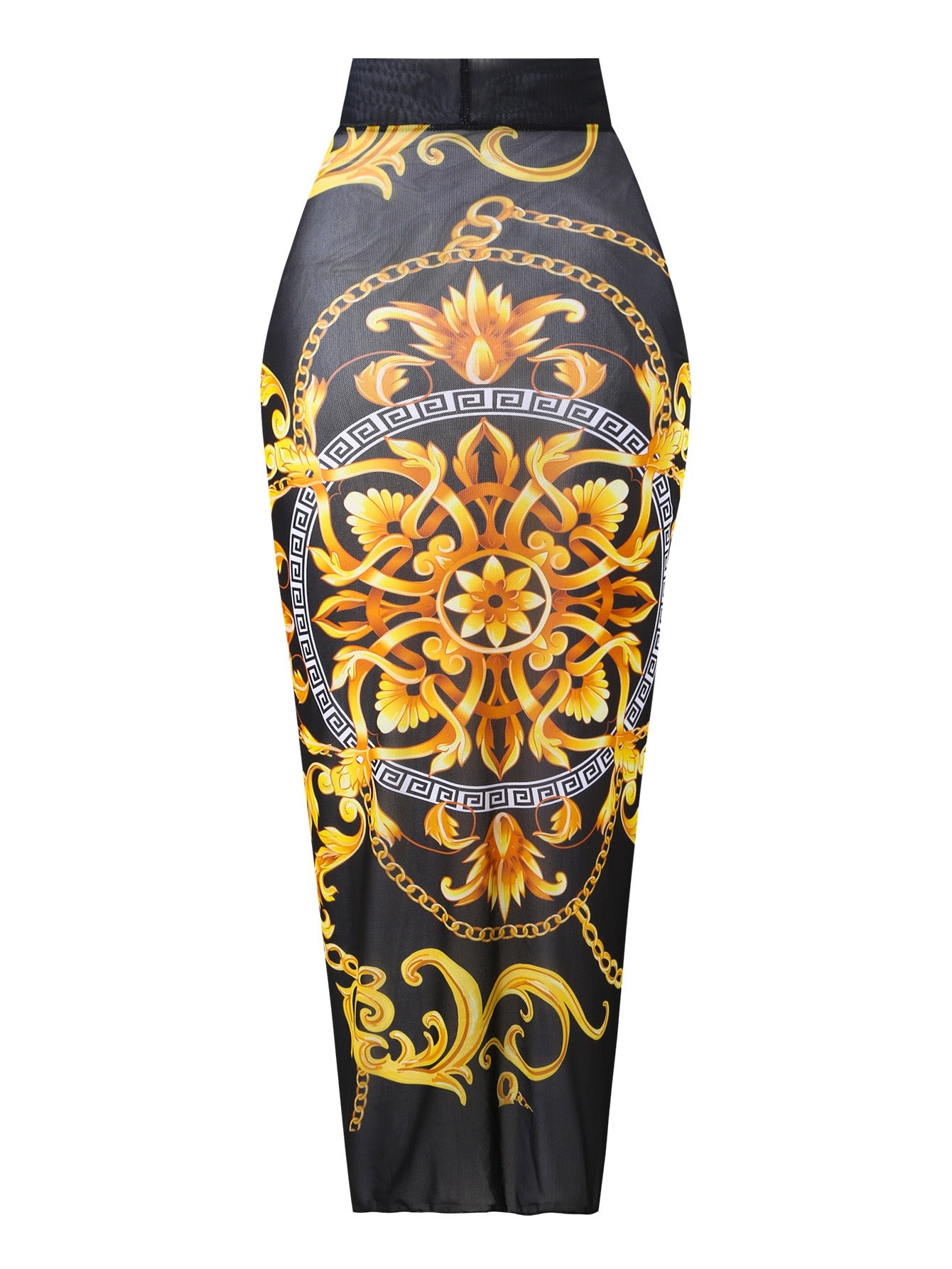 Pankh Meron Full Sleeve Monokini With Sarong Coverup