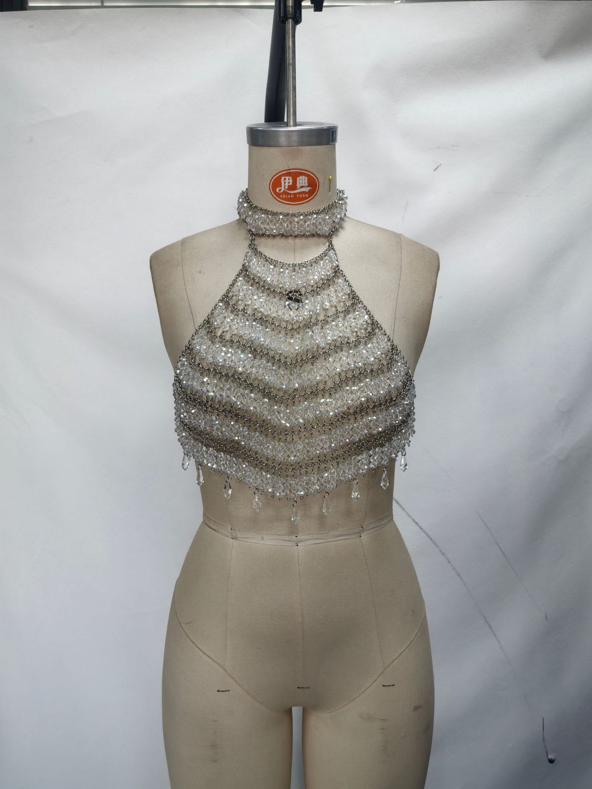 Lito Crystal Stone Embellished Bralette