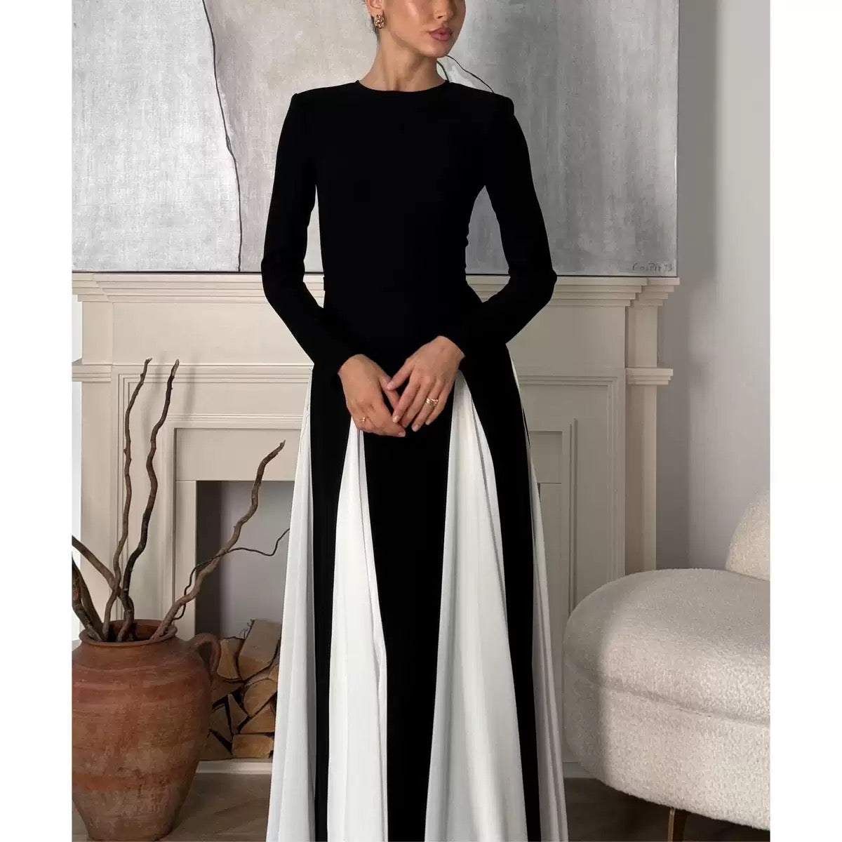 Pankh Galice Dual Shade Evening Maxi Dress