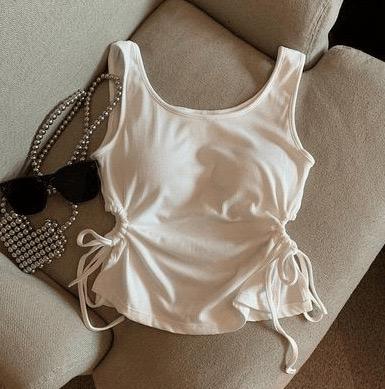 Pankh Palmira In Built Bra Padded Tank Top