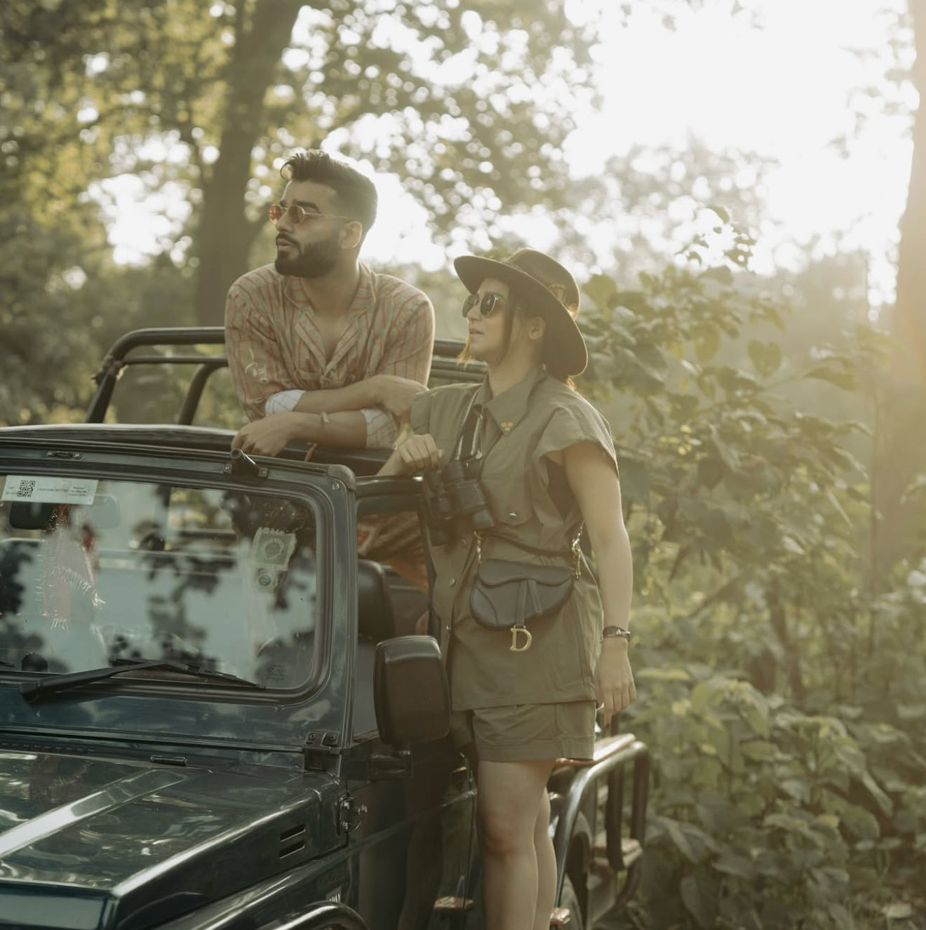 Pankh Huxley Luxe Oversized Shoulder Padded Shirt & Shorts Set