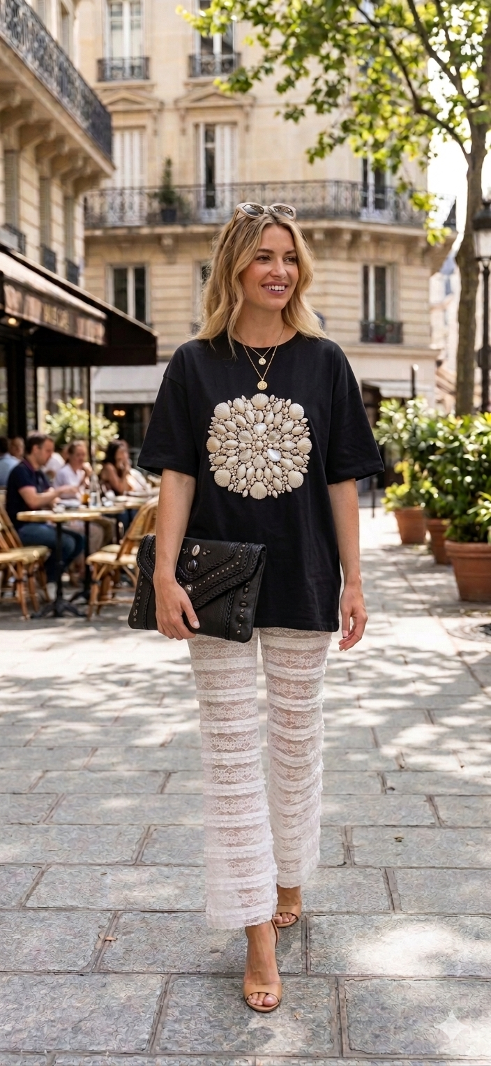 Pankh Zaai Lace Pants