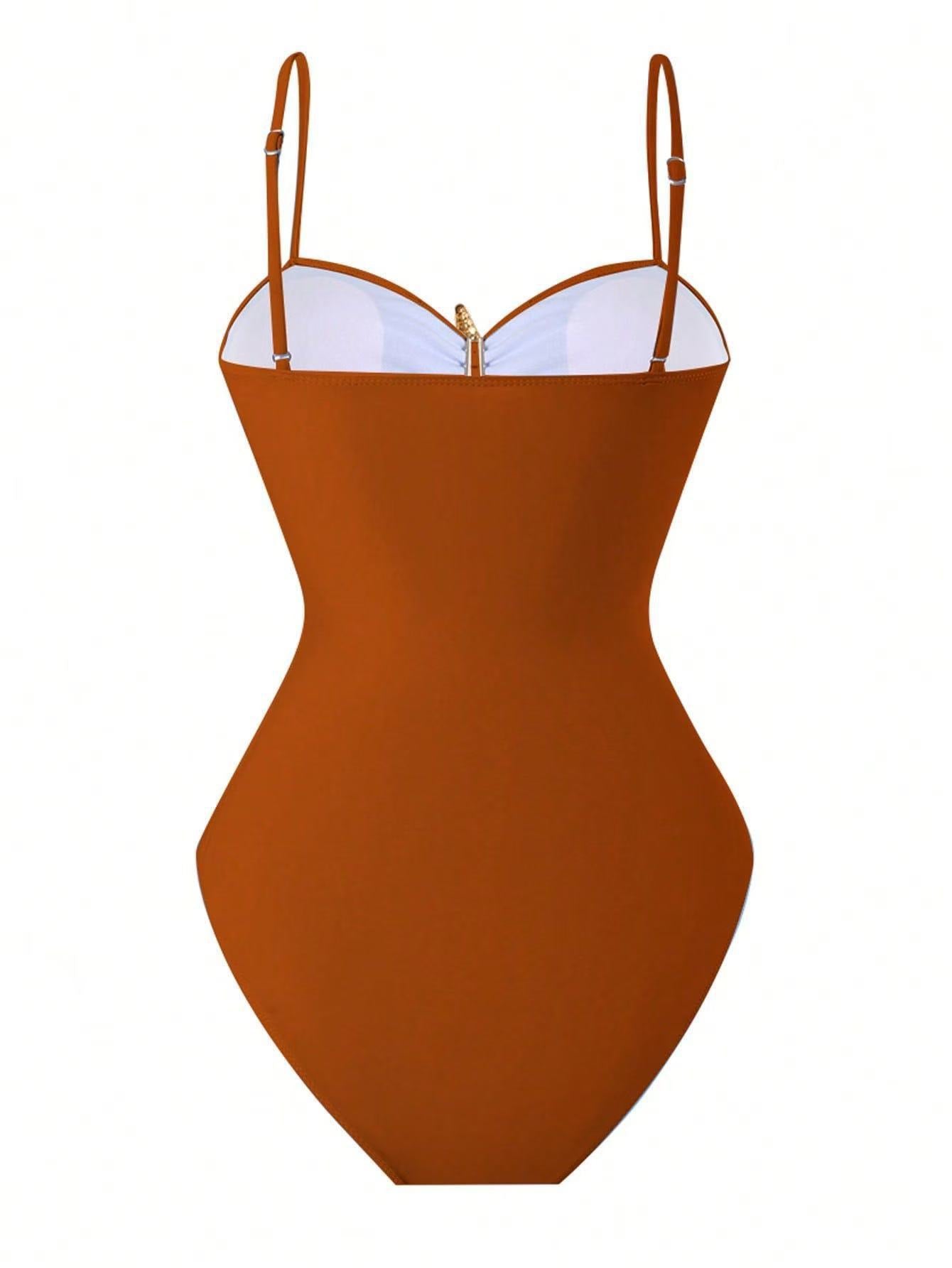 Pankh Zukin Starfish Monokini and Coverup Set