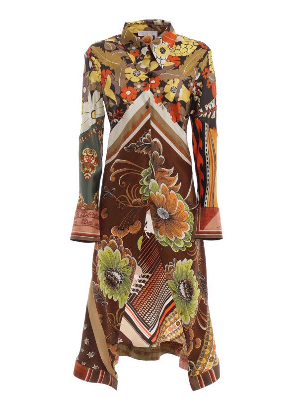 Pankh Bexley Floral Printed Maxi Long Sleeve Shirt
