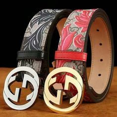 premium quality vintage logo belt