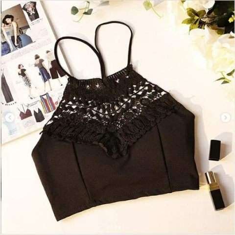 Liza Crop Bustier Top