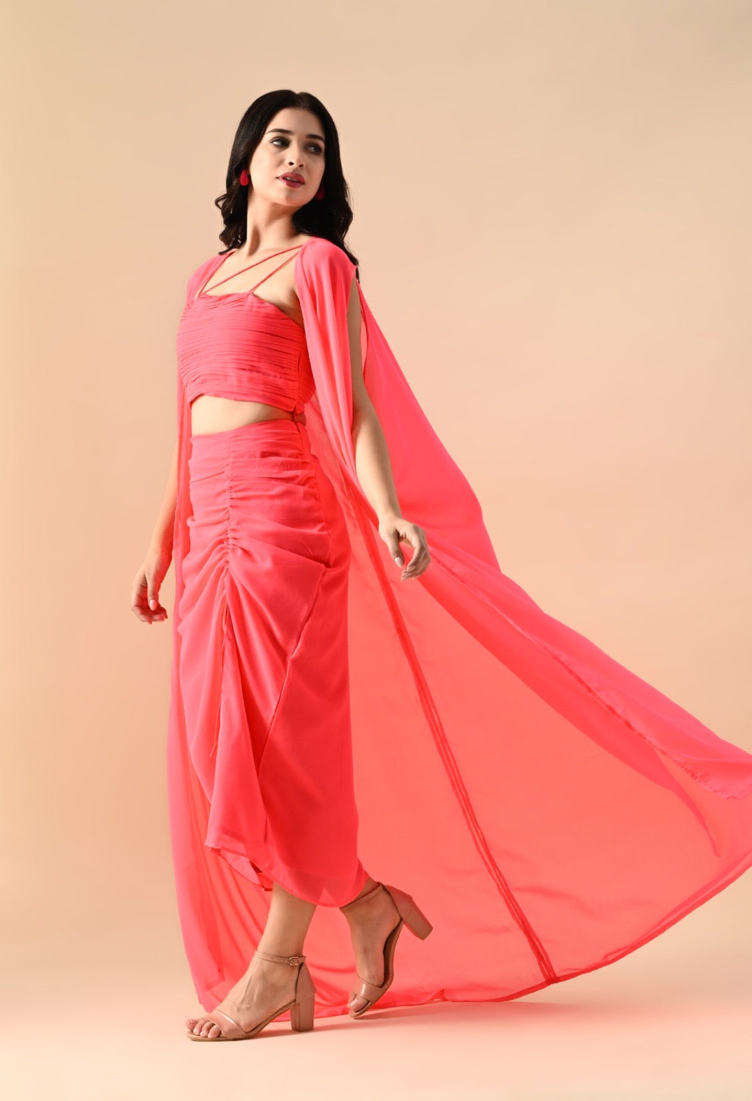 Pankh Zoya High Fashion Resort Wear 3 Piece Coord Set