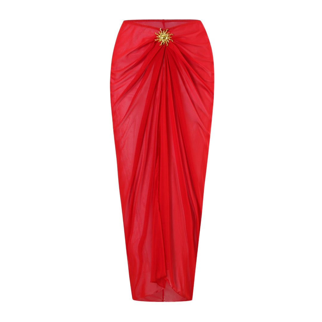 Pankh Montessori Monokini and Net Drape Skirt