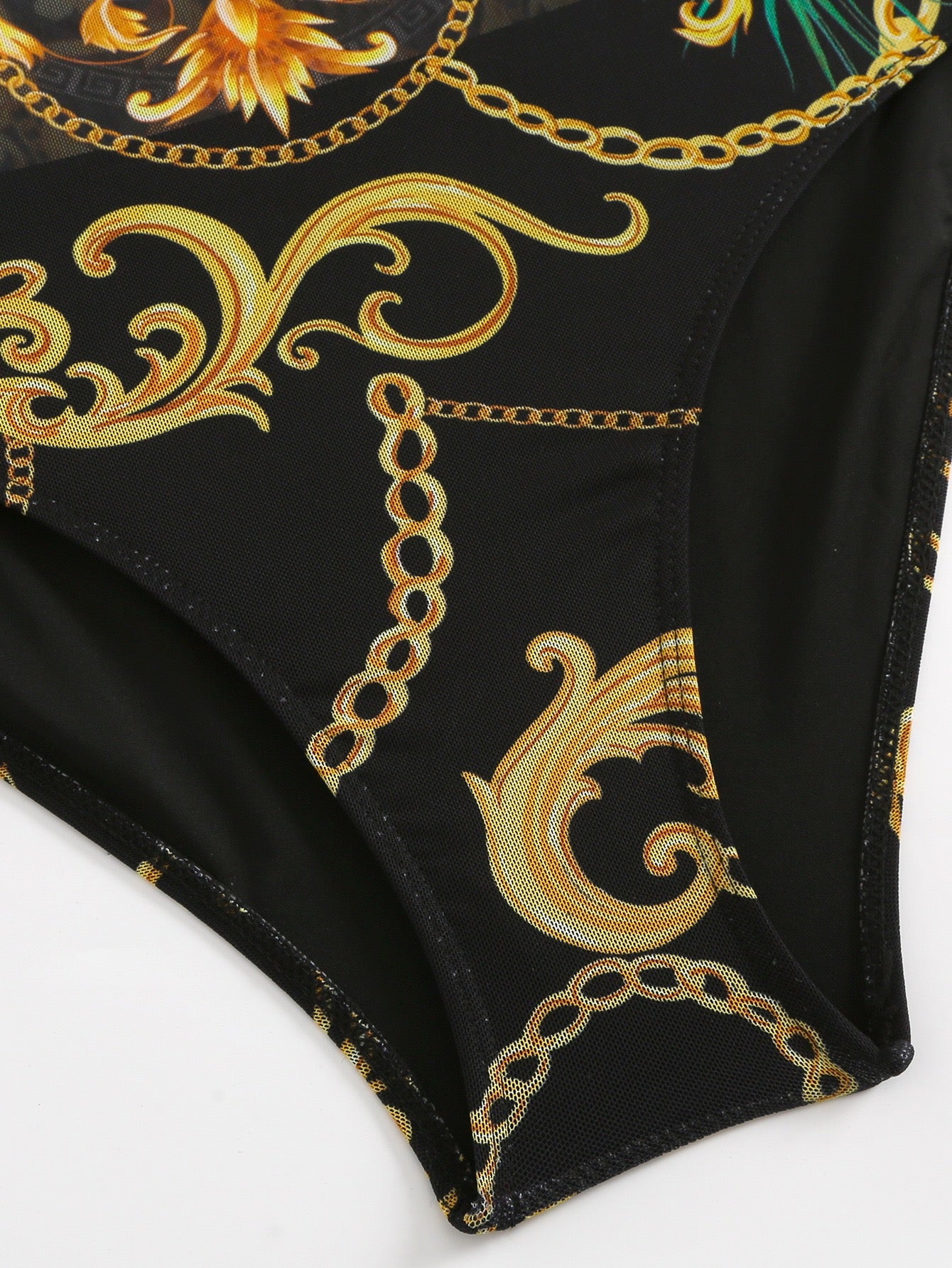 Pankh Meron Full Sleeve Monokini With Sarong Coverup
